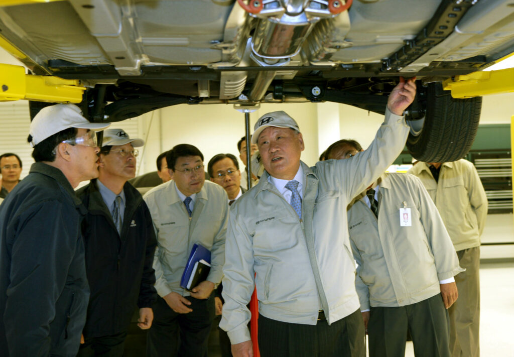 Hyundai Motor Group Euisun Chung and Chung Family