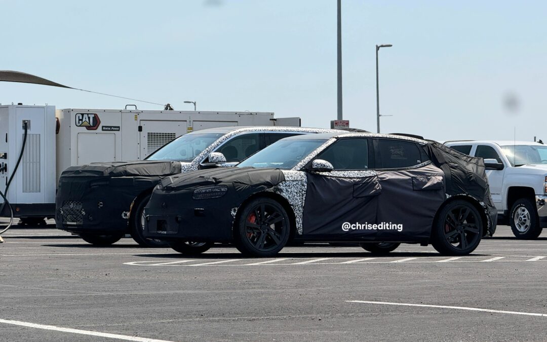 Genesis GV60 Magma Spied for the First Time Testing in the U.S.
