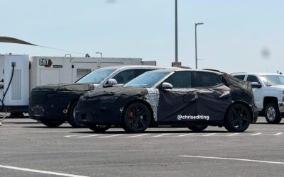 Genesis GV60 Magma Spied for the First Time Testing in the U.S.