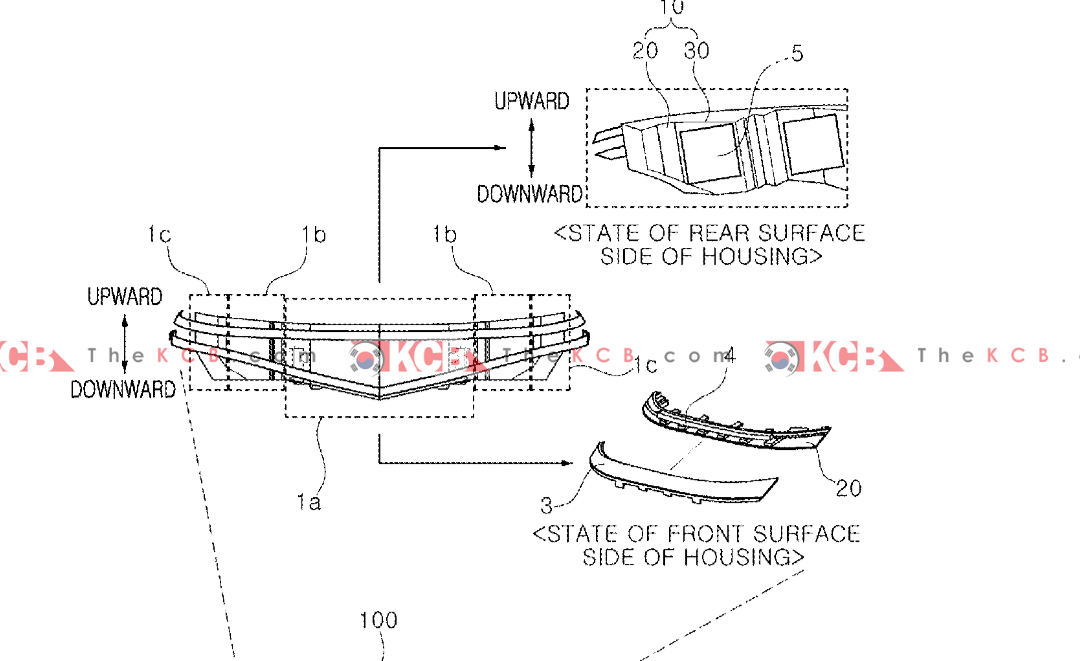 US Patent Reveals Genesis GV90 Illuminated Crest Grille