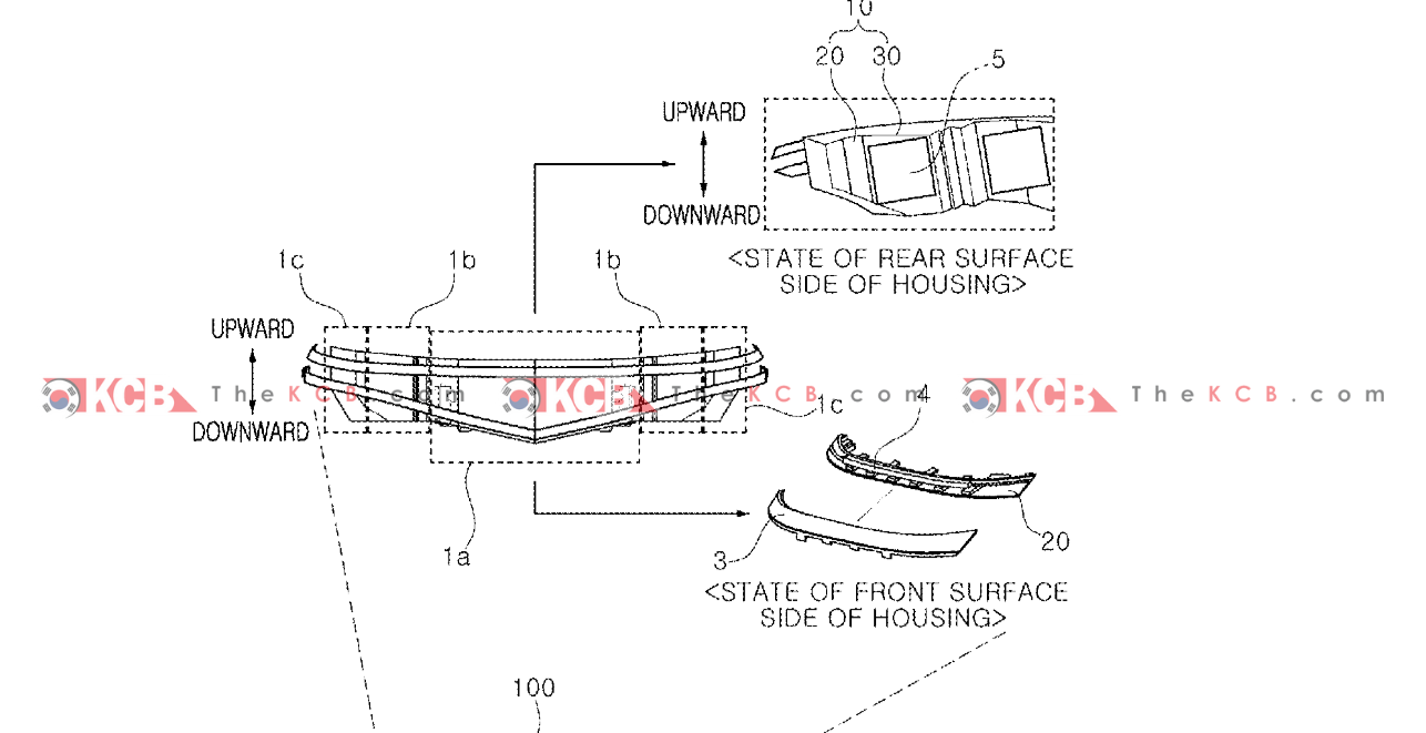 genesis gv90 illuminated crest grille