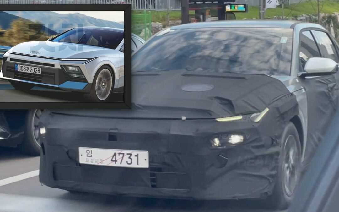 New Spy Photos Confirm Front Design of Next-Gen Hyundai Elantra Preview Was Spot-On