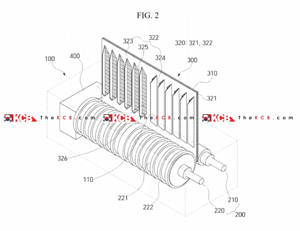 Genesis gv90 rollable oled screen patent 2
