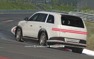 2026 Genesis GV90 EV Flagship SUV Rear Rendering