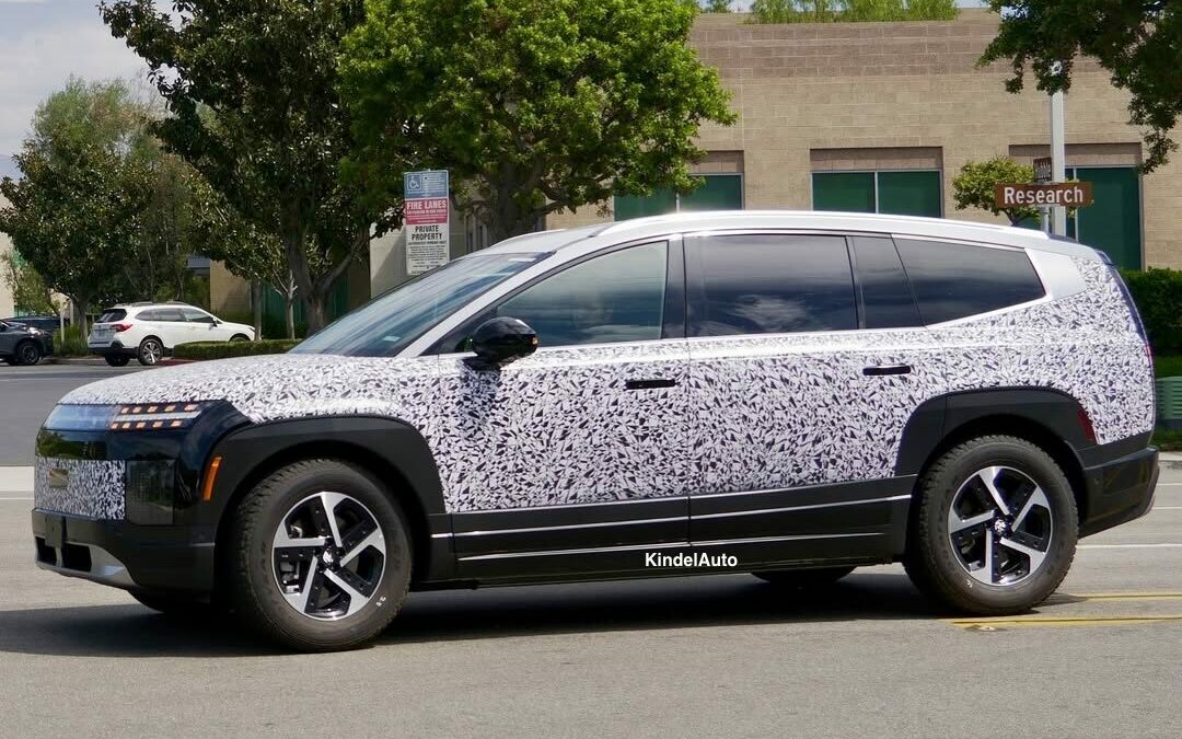Hyundai IONIQ 9 XRT Test Mule Spotted in California