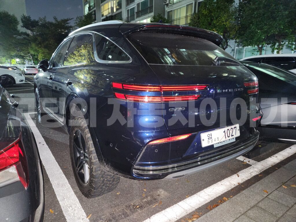 Off road genesis gv70 test mule 2