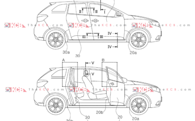 US Patent Reveals Genesis GV90 Coach Door to Feature Pillarless System and Advanced Sealing Structure