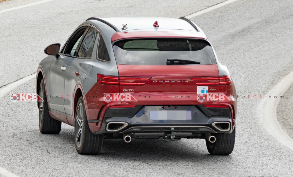 genesis gv70 hev spied 2