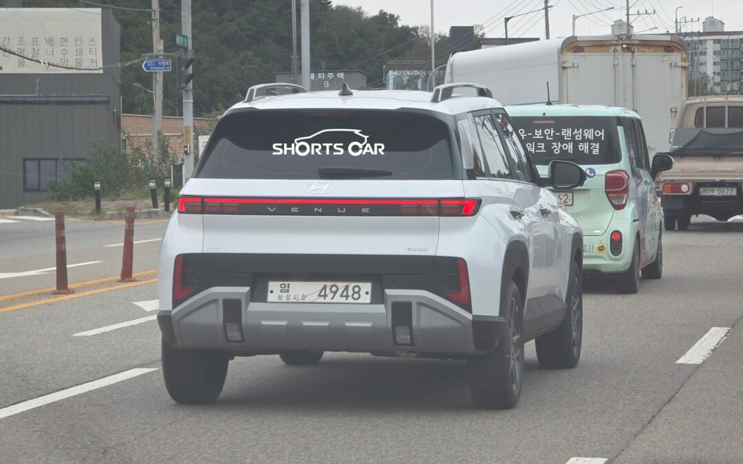 The 2nd-Generation Hyundai Venue: Undisguised Spy Shots & Confirmed Launch Date