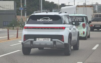 The 2nd-Generation Hyundai Venue: Undisguised Spy Shots & Confirmed Launch Date