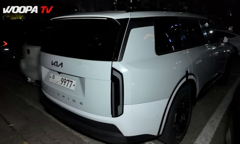 2027 kia telluride spotted in the wild korea woopa tv