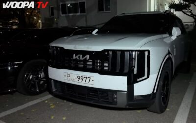 2027 KIA Telluride Spotted in the Wild in Korea Ahead November 20 Launch
