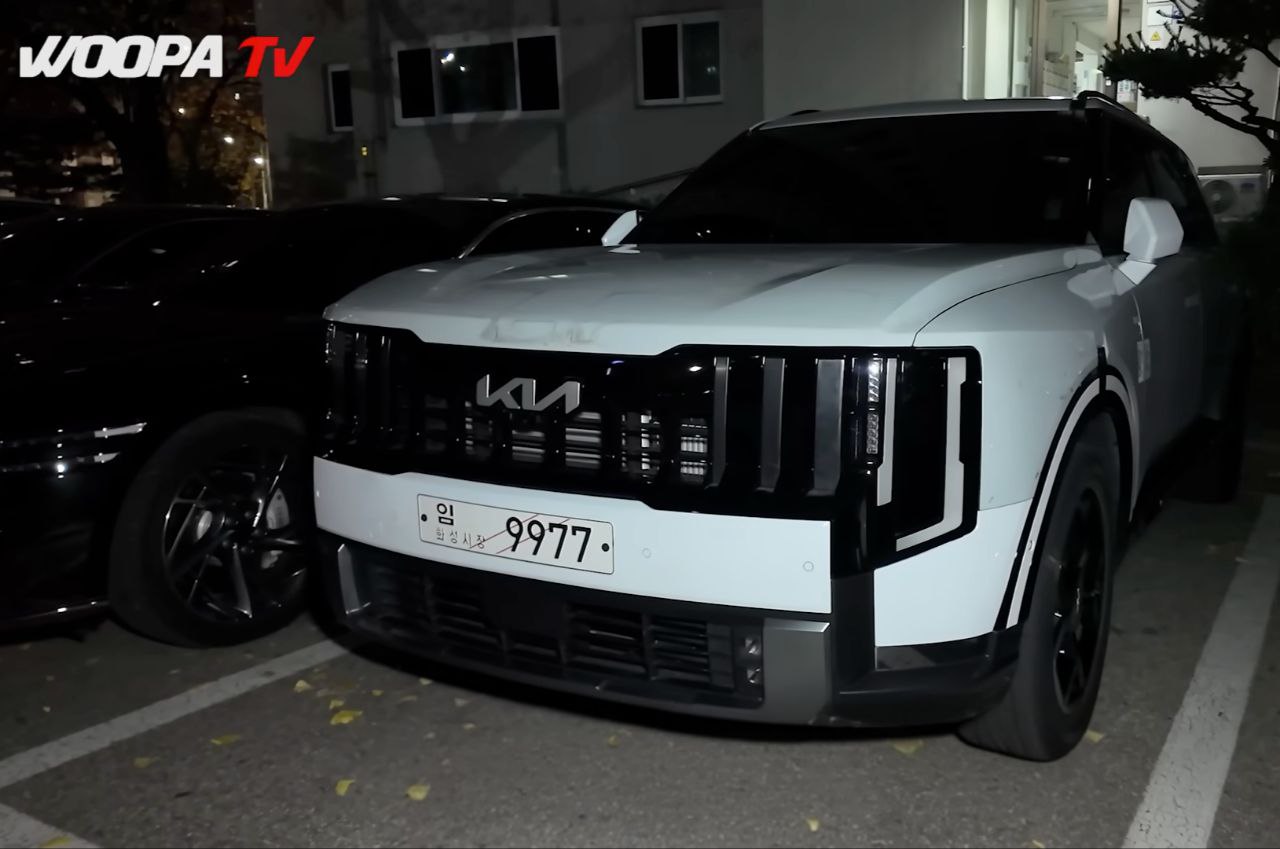 2027 kia telluride spotted in the wild korea woopa tv 2