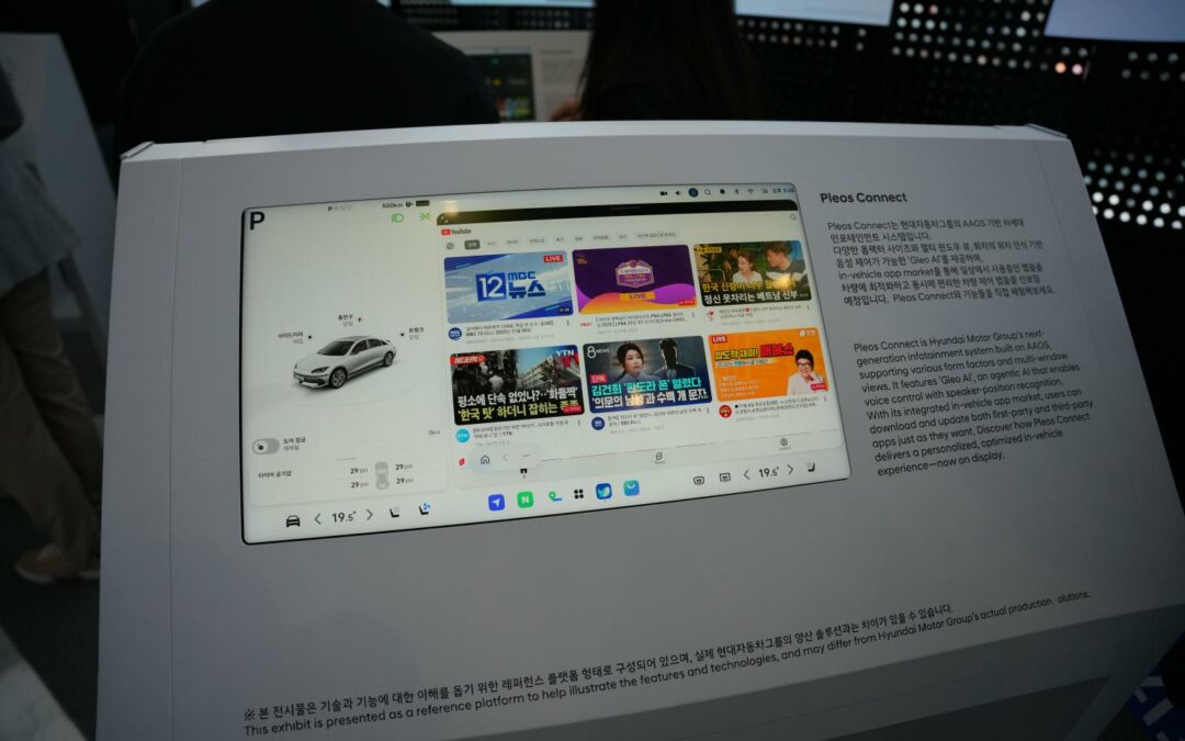 A First Look at Hyundai Pleos Connect: A Smarter, More Personalized Infotainment Experience