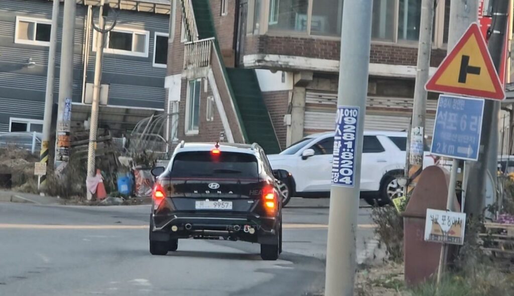 Hyundai crater test mule