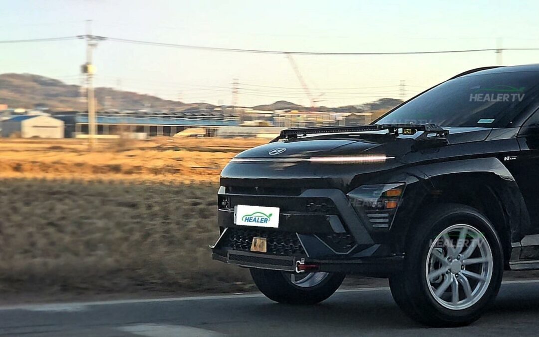 Mysterious Hyundai Kona Off-Road Test Mule Spotted: Possible Hyundai Crater Prototype?