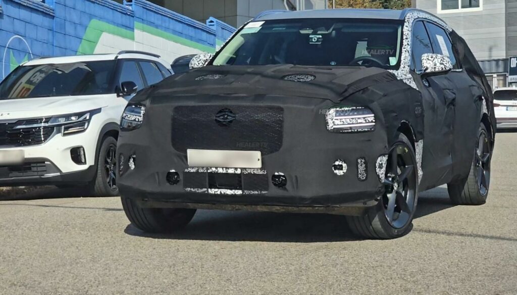 genesis gv80 hybrid new grille