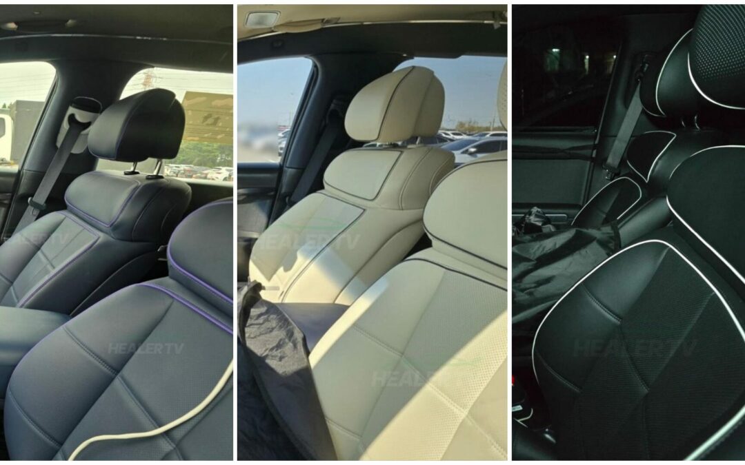 Fresh Spy Shots Show Expanded Interior Palette for the Genesis GV90