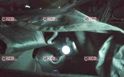 Genesis GV90 Steering Wheel Mounted Gear Selector Exposed