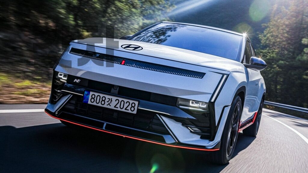 Hyundai Tucson N Rendering Gotcha Cars