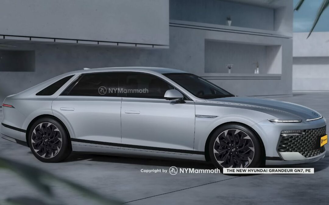 Unexpected Design Change Spotted on the Hyundai Grandeur Facelift