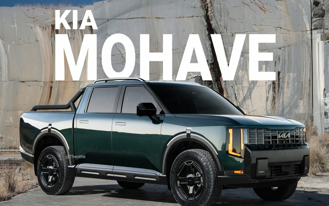 Kia Mohave Pickup Rendering: A Smart Alternative as Kia’s EV Pickup Faces Uncertainty