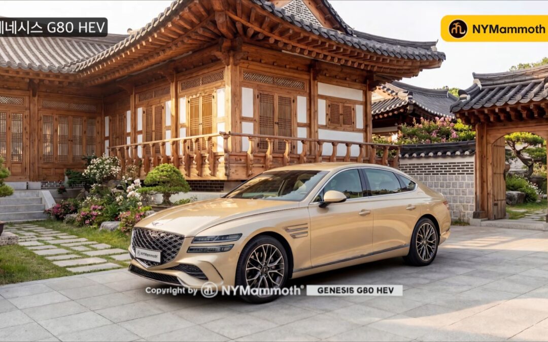 2027 Genesis G80 Hybrid “Facelift” Rendering