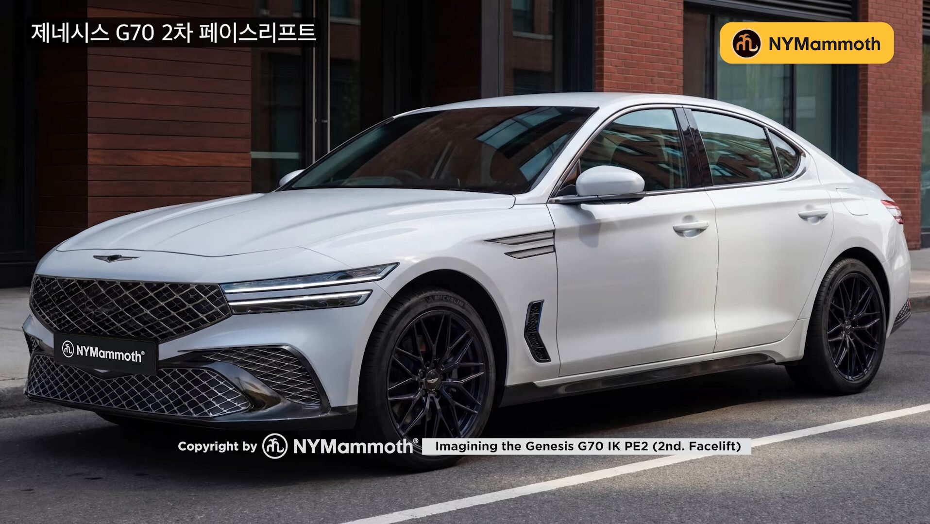 genesis g70 second facelift nymammoth rendering