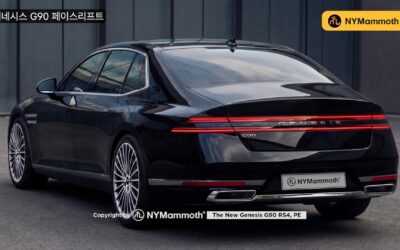 2027 Genesis G90 Facelift Expected Rear Design