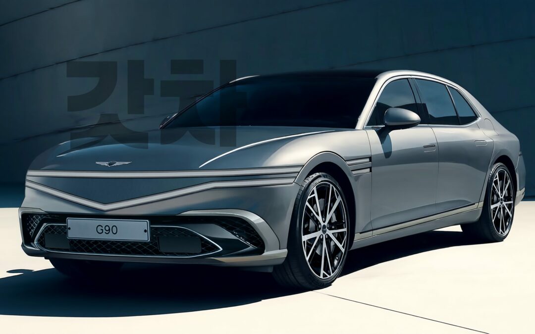2027 Genesis G90 Facelift Rendering