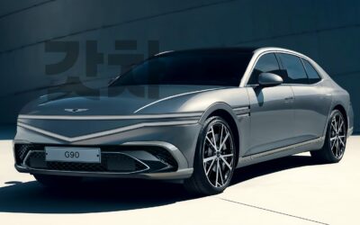 2027 Genesis G90 Facelift Rendering