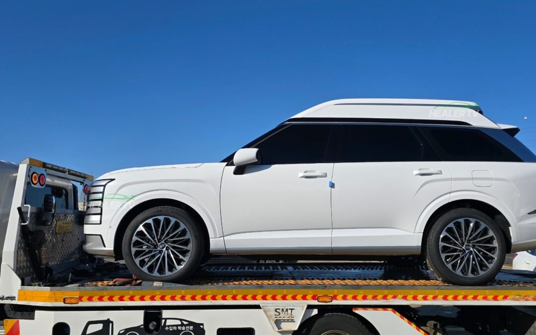 Hyundai Palisade High Roof Spotted Testing