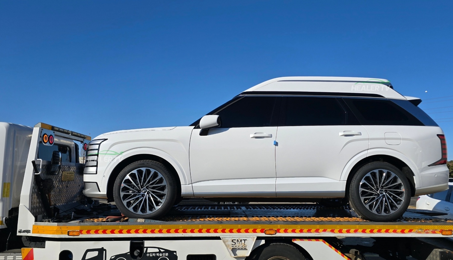 hyundai palisade hi limousine spotted 2