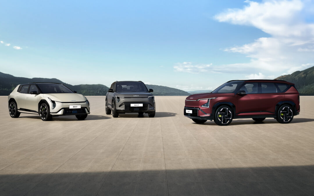 Kia Unveils EV3 GT, EV4 GT, and EV5 GT at the 2026 Brussels Motor Show