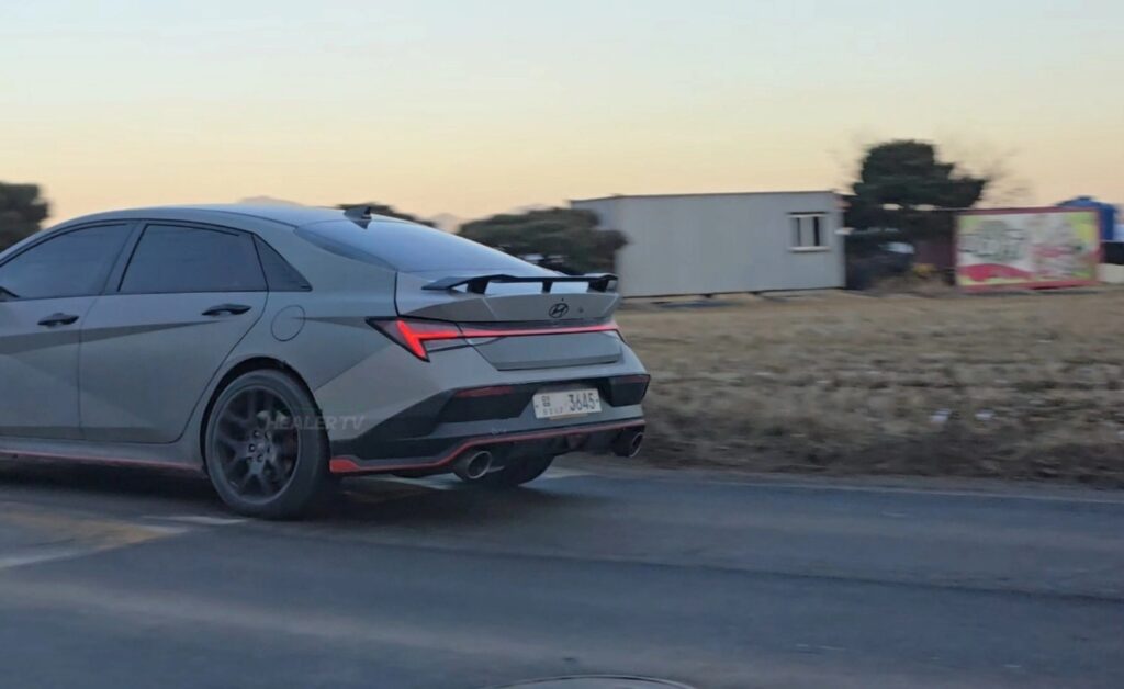next gen hyundai elantra n test mule healer tv