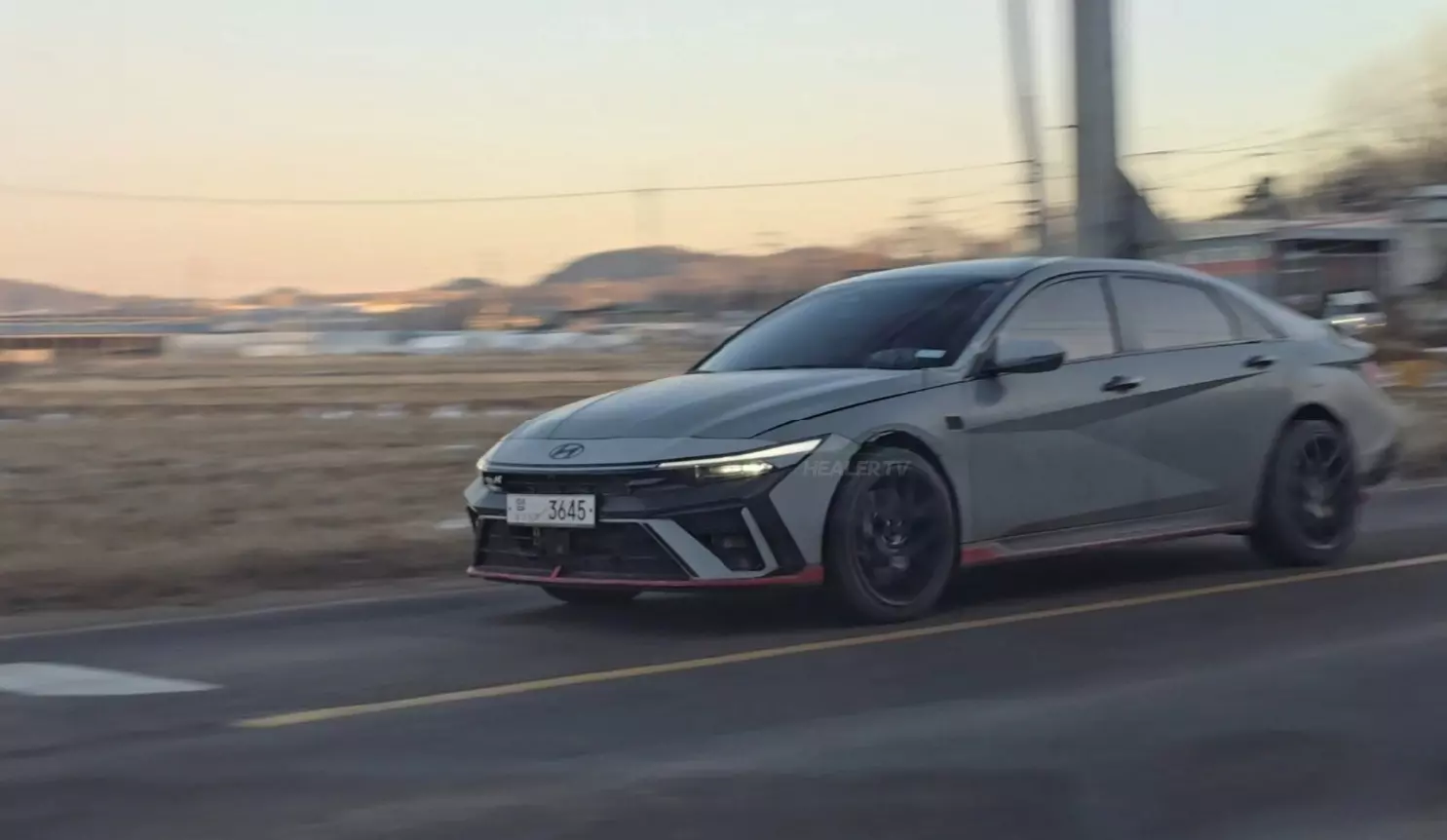 Hyundai Elantra N de próxima generación: Mule de prueba, Healer TV 2