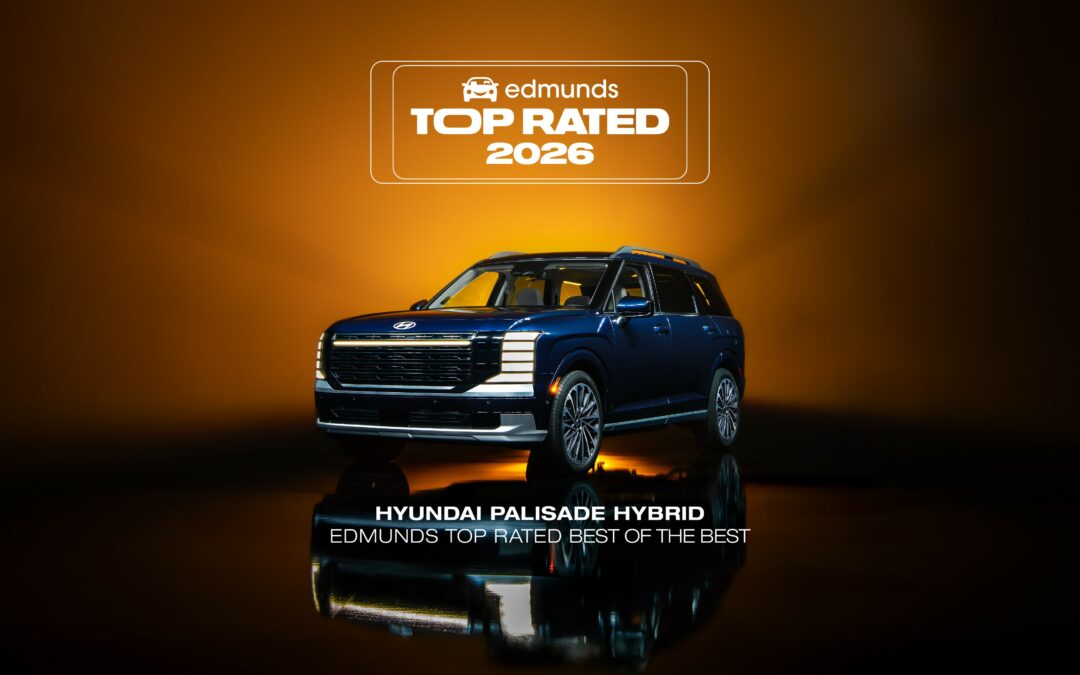 Hyundai Dominates 2026 Edmunds Top Rated Awards: Palisade Hybrid Named “Best of the Best”
