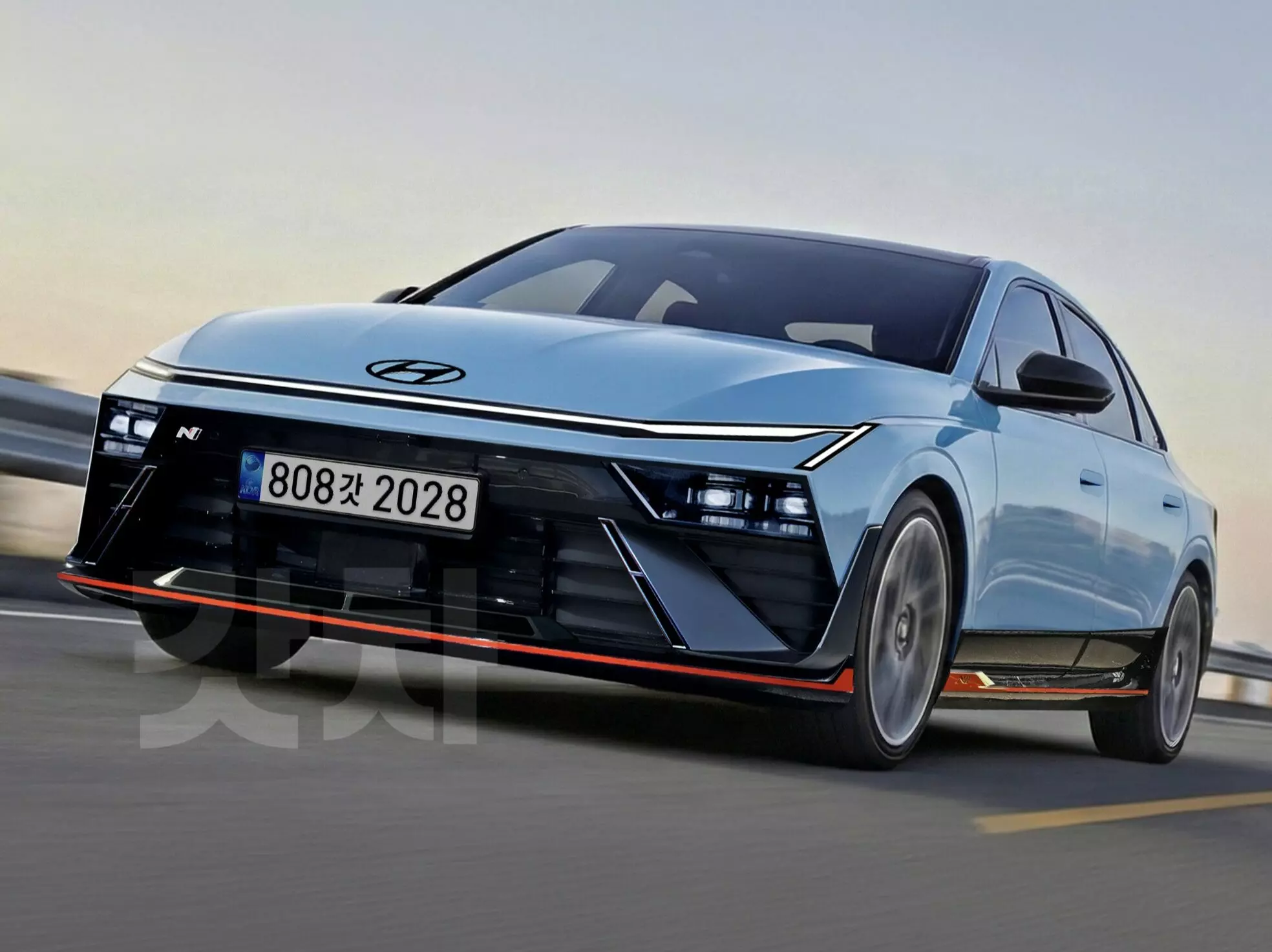 Hyundai elantra n rendering