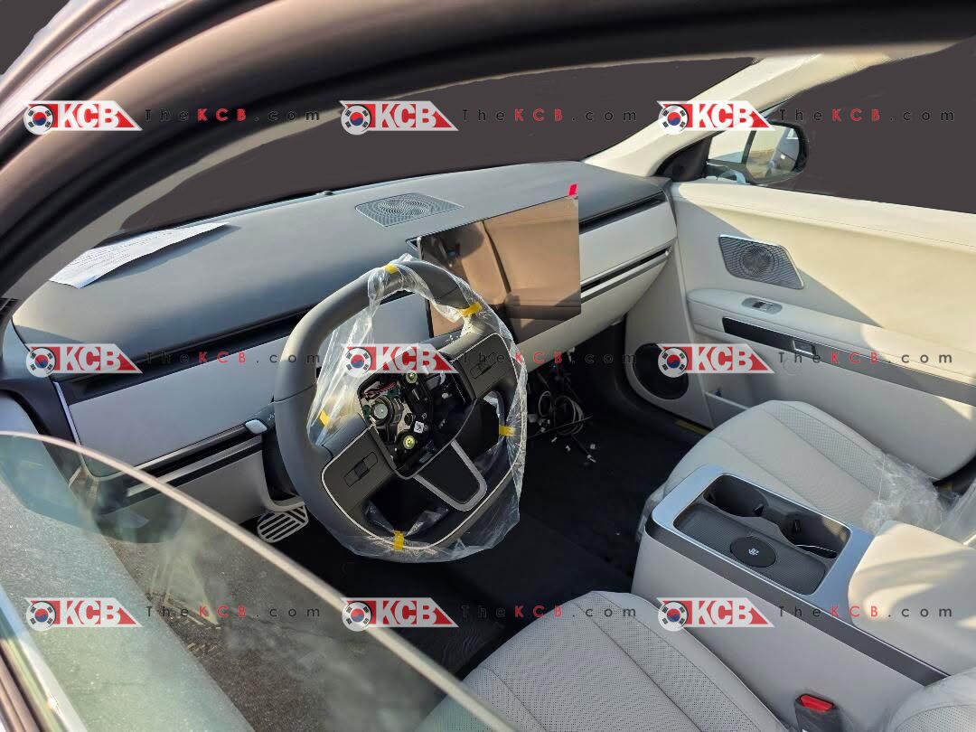 exclusive ioniq 5 mule with pleos, new steering 2