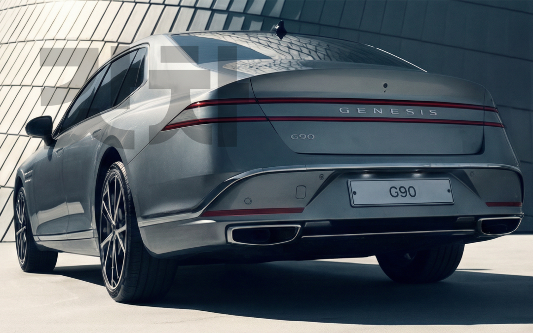 2027 Genesis G90 Facelift Rear Rendering