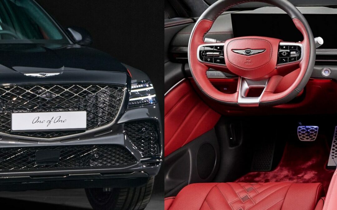 Genesis Unveils One of One GV80 Coupe with Al Sadu-Inspired Design