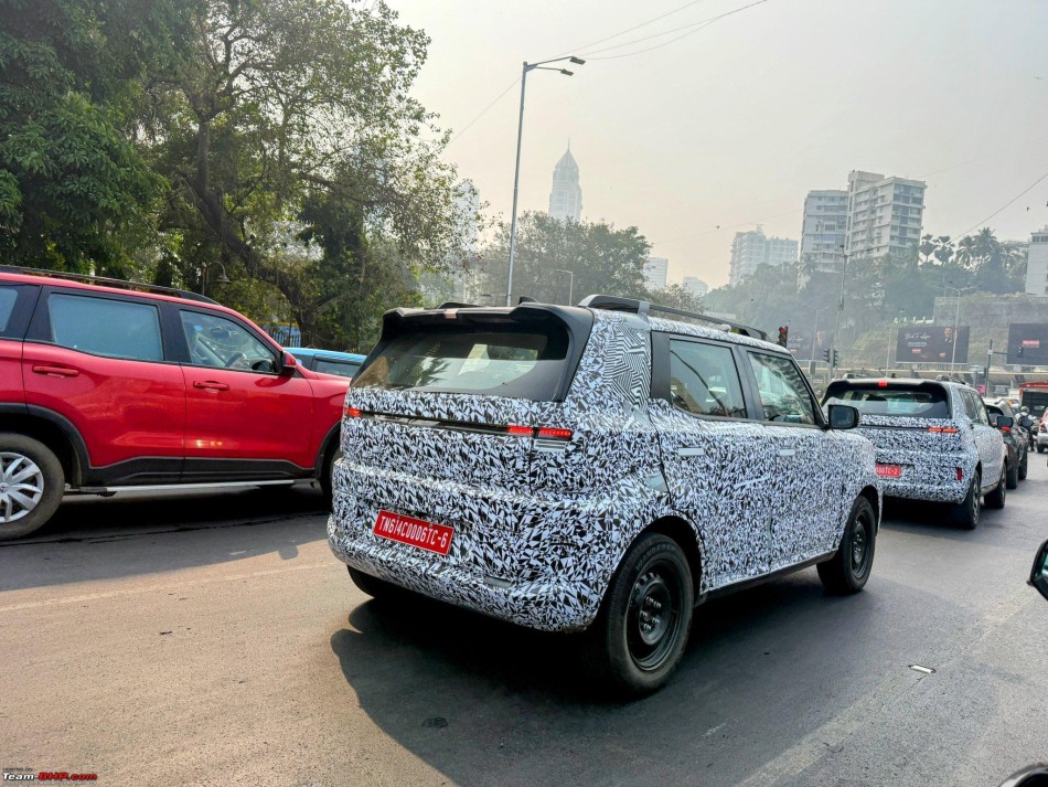 hyundai small ev he1 spied in india 2
