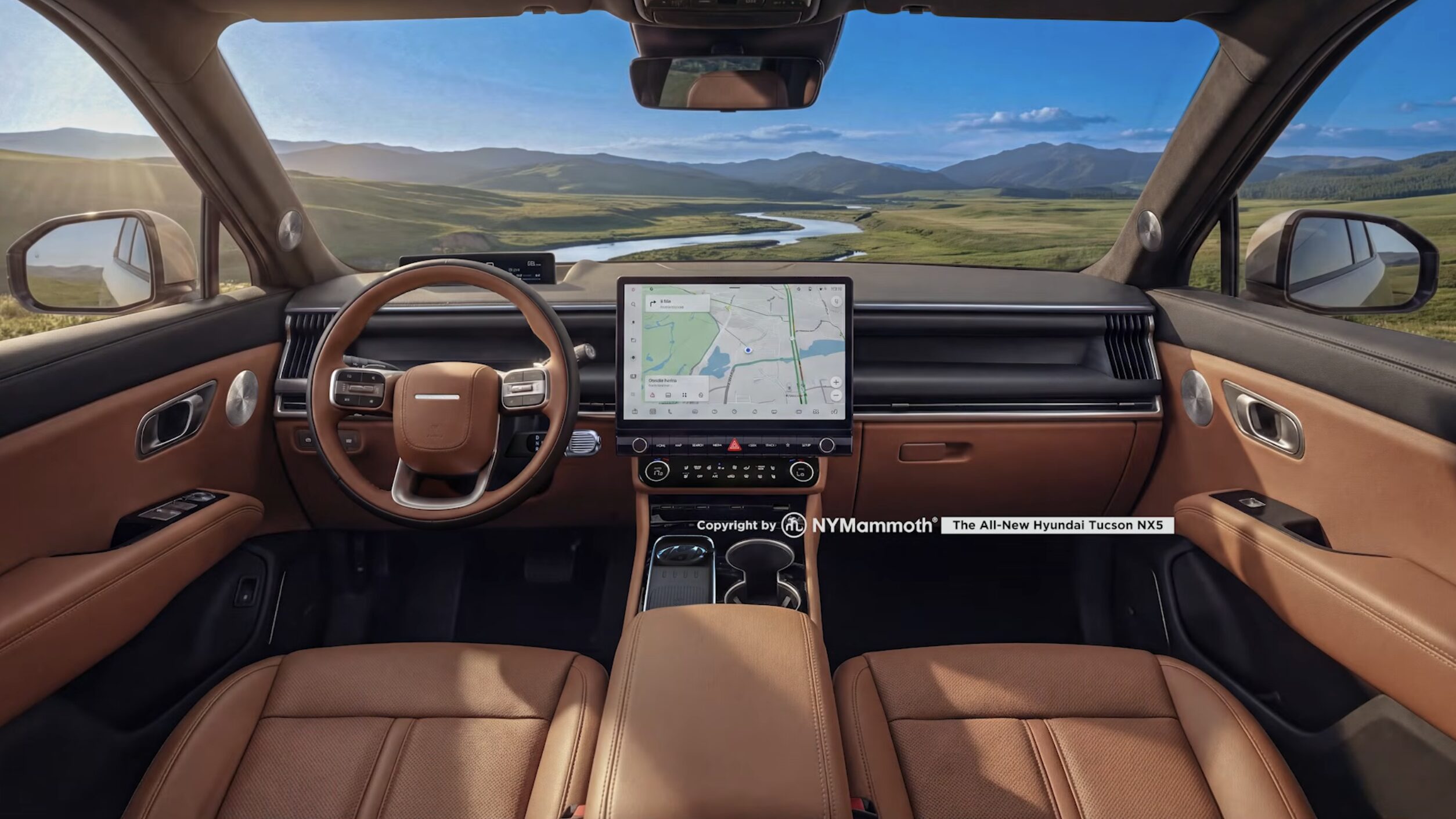 hyundai tucson interior expected look hyundai tucson