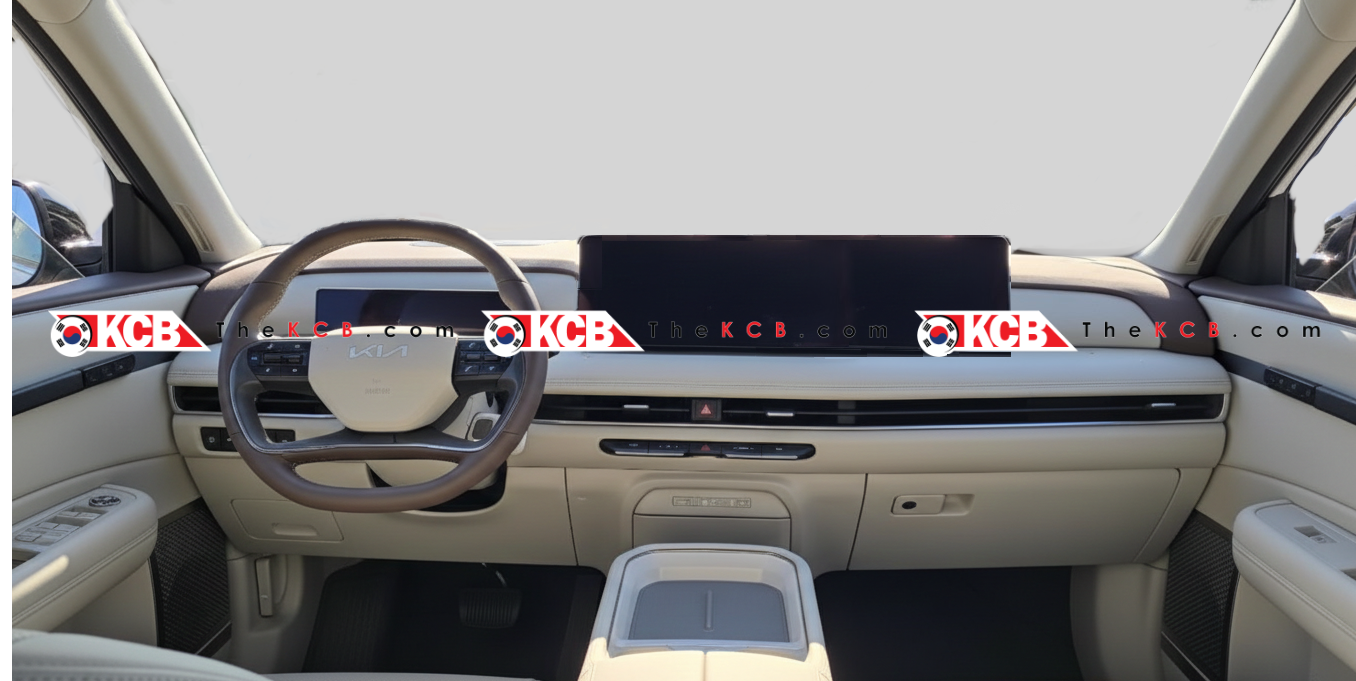 Se filtró el interior del Kia EV5 Facelift