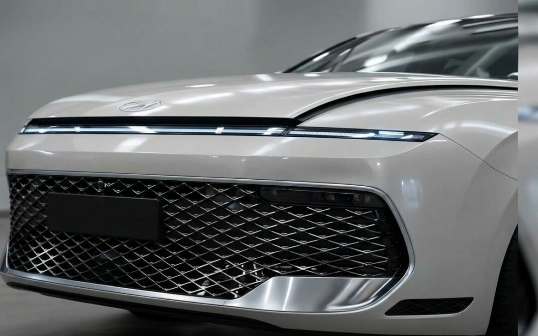 Hyundai Grandeur Facelift Leaked Pictures, Now Colored With AI