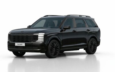 Hyundai Will Launch Soon the 2027 Palisade Model in Korea with Black Ink Trim