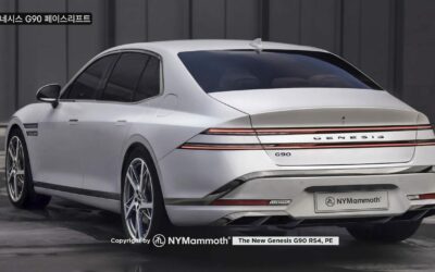 Genesis G90 Facelift Rendering Based on Latest Spy Photos