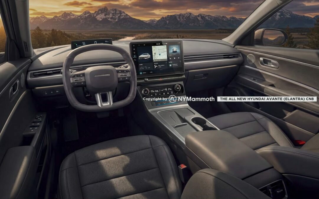 Next-Gen Hyundai Elantra Interior Expected Look