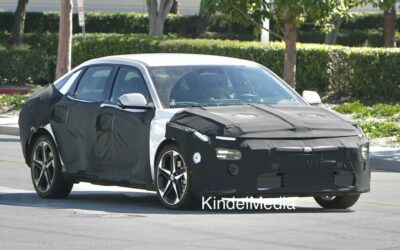 2027 Hyundai Elantra P1 Pre-Production Model Spotted for the First Time