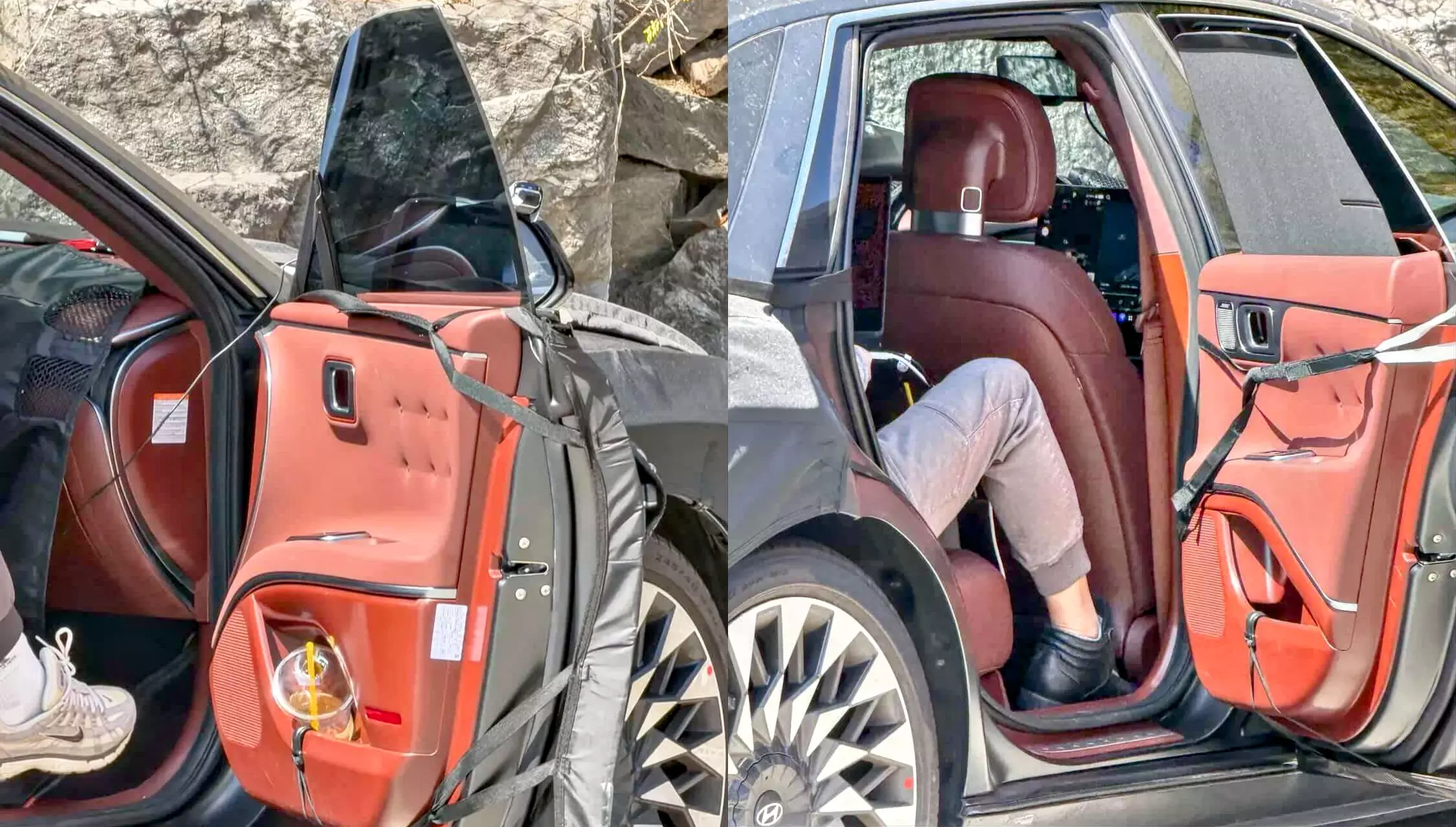 Se filtró el interior del Hyundai Grandeur Facelift 3